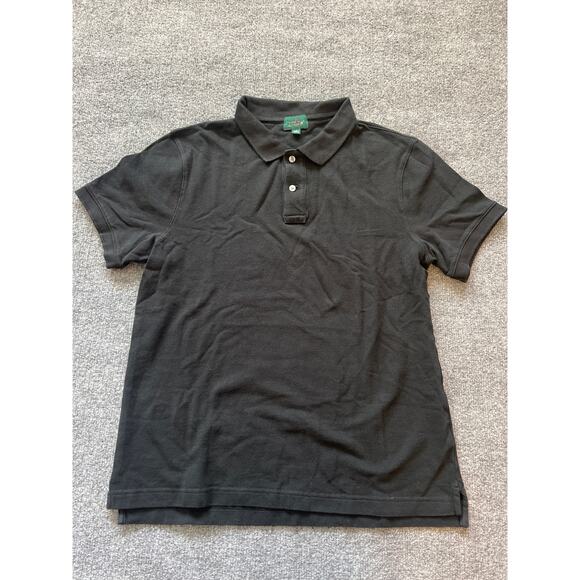 J.Crew Classic Piqué Polo Shirt Black Medium NWOT - Picture 3 of 8